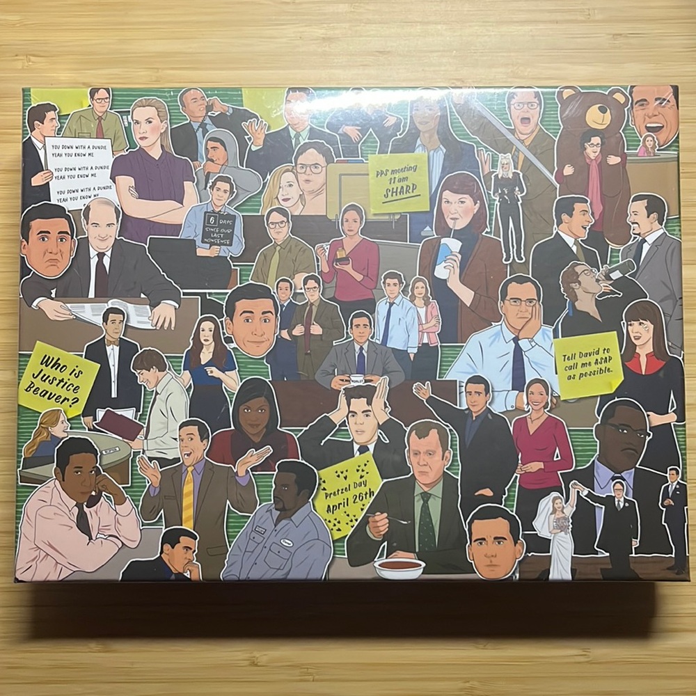 The Office themed 500 piece jigsaw puzzle